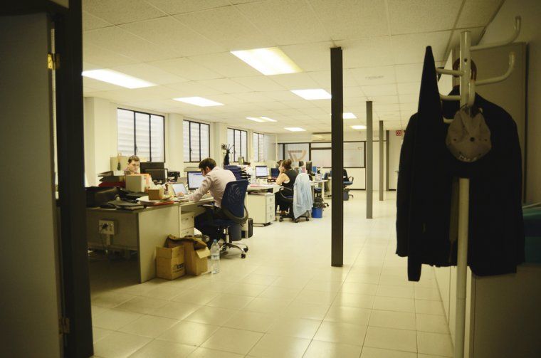 Oficines de l'empresa Vicente Torns, situada a Rubí