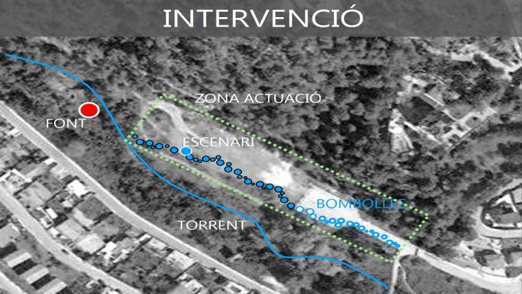 Intervenció a la font de Can Moritz