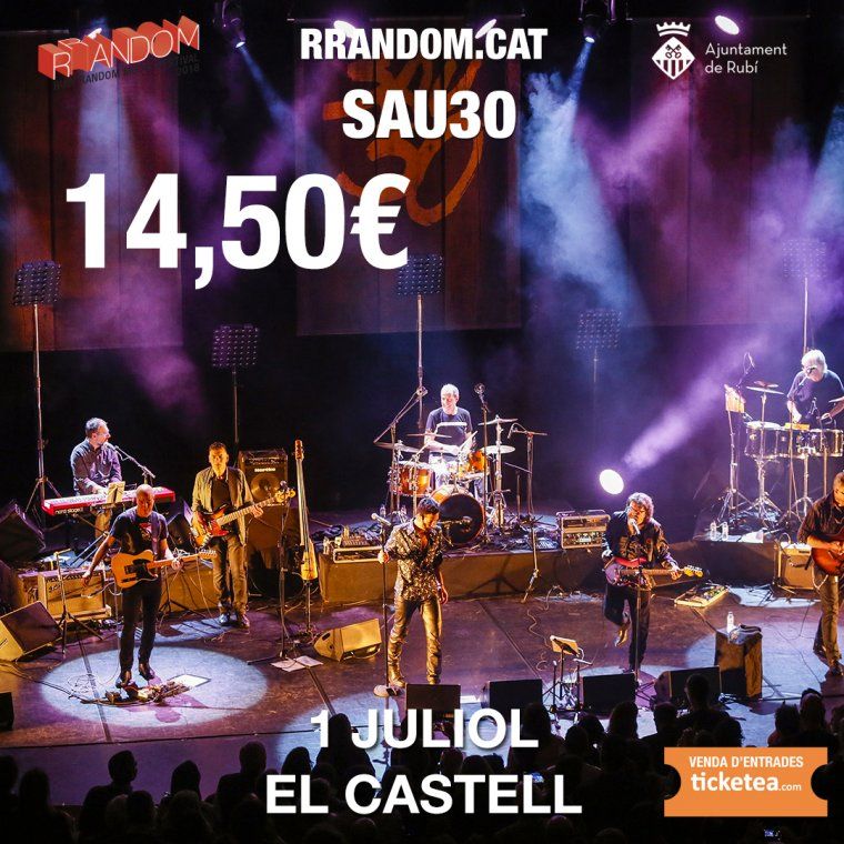 Imatge promocional del concert de SAU30