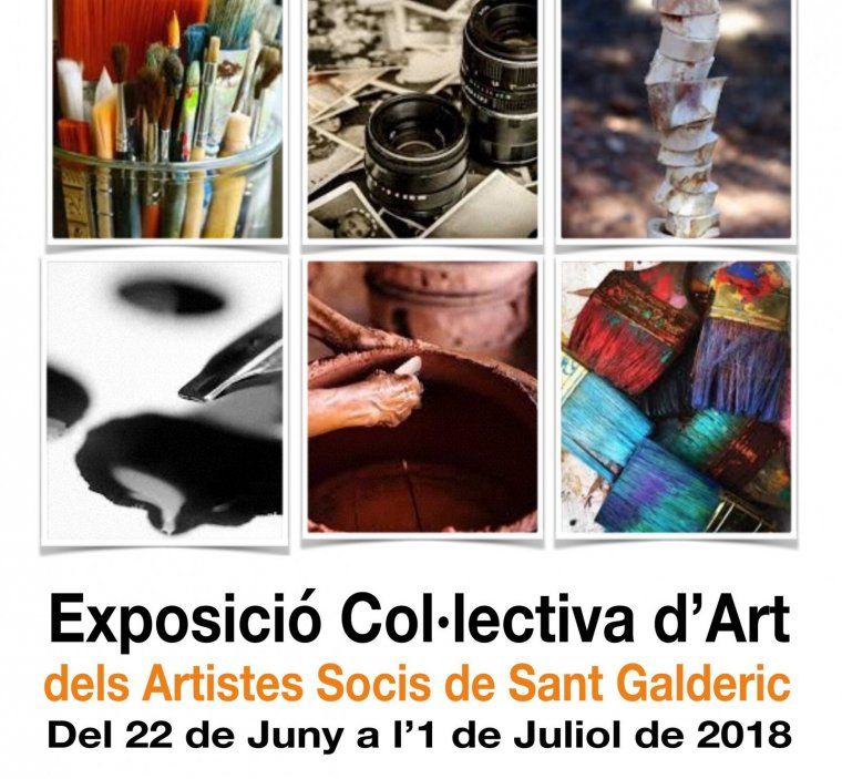 Cartell de l'Exposició Col·lectiva d'Art