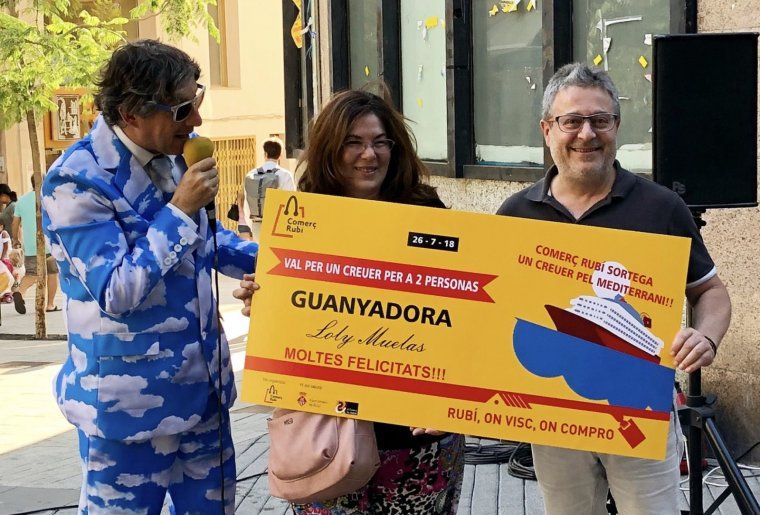 Loly Muelas és la guanyadora del creuer