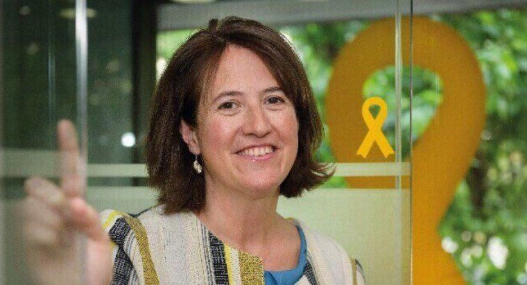 Cartell de la xerrada d'Elisenda Paluzie a Rubí