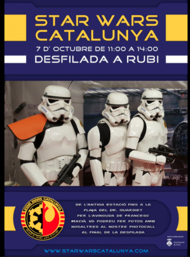 Cartell Desfilada Star Wars 2018