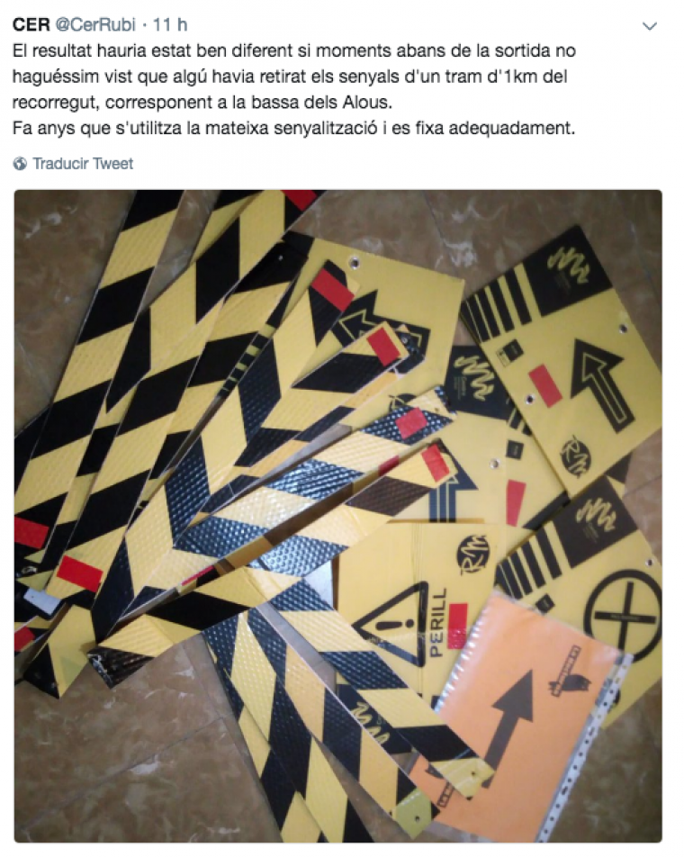 Tweet del CER