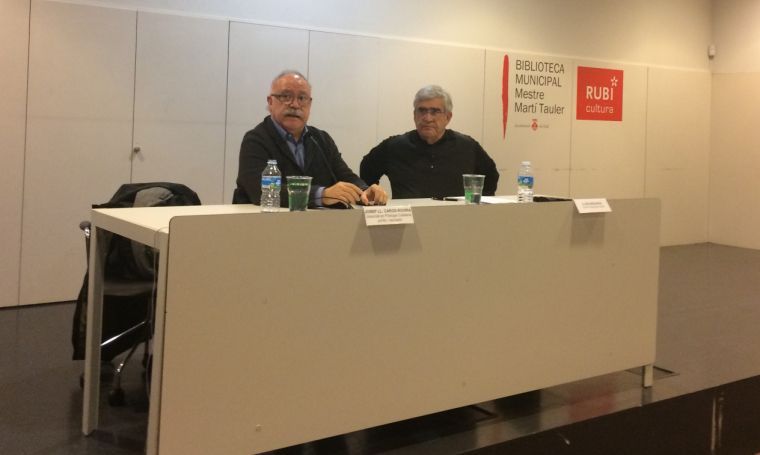 Josep Lluís Carod-Rovira, en una xerrada sobre la història del protestantisme