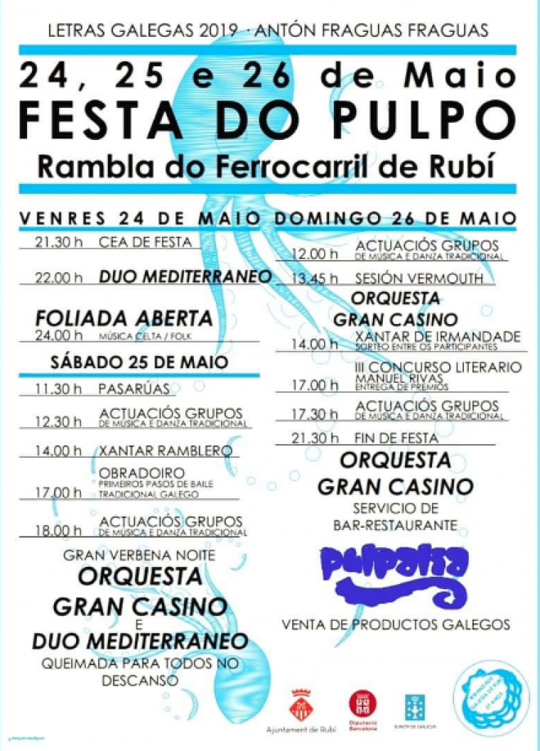 Programa de la Festa do Pulpo