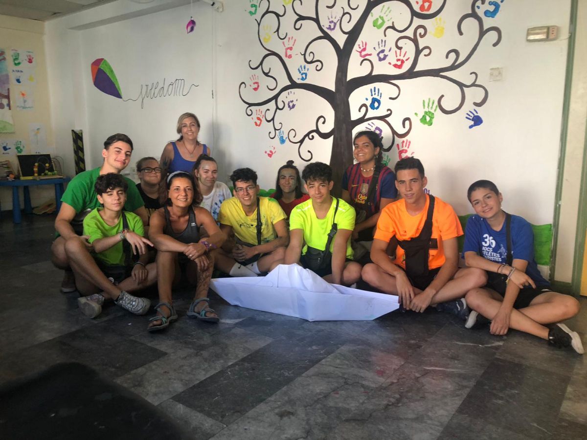 Grup de Joves de Maristes a Atenes