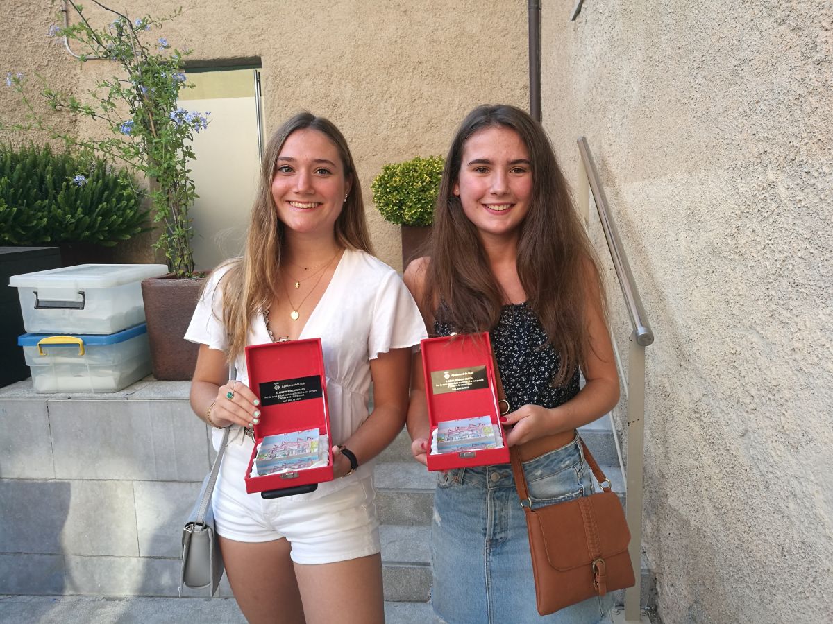 La Judit Soriano i la Lidia Soriano, dels Maristes de Rubí