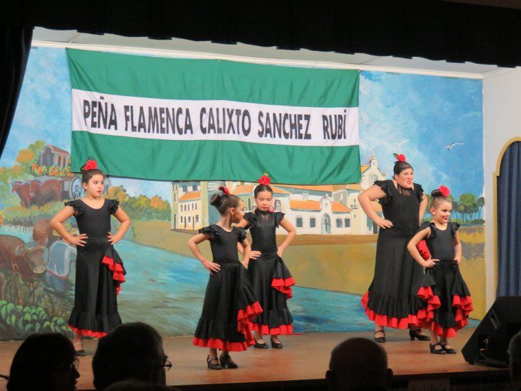 Vetllada flamenca de la Peña Calixto Sánchez a Rubí