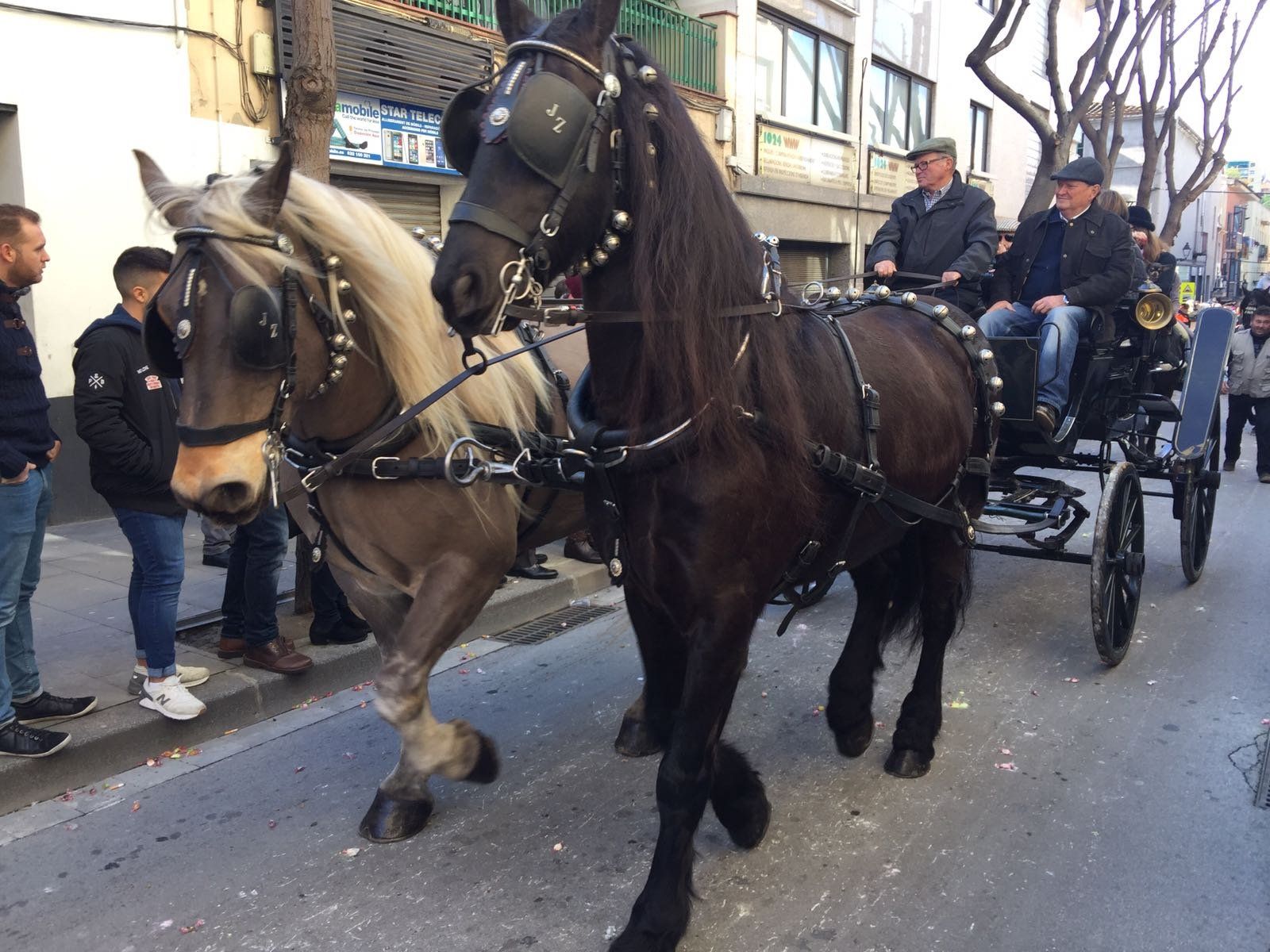 Rua dels Tres Tombs a Rubí