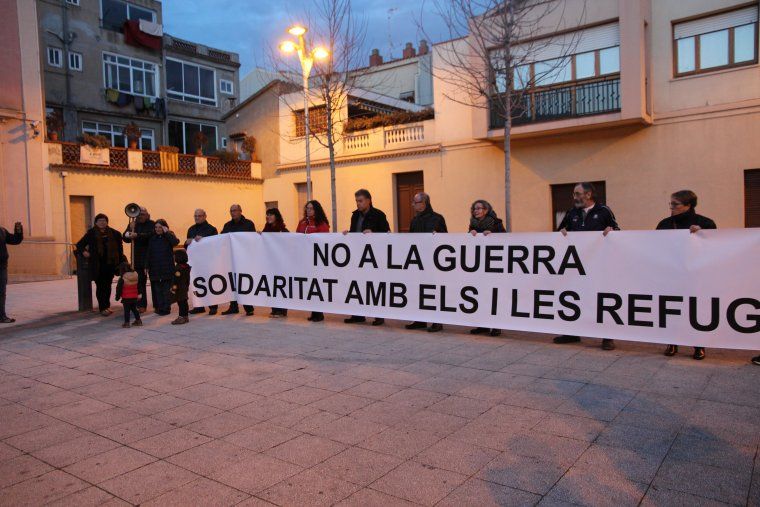 Rubí se solidaritza amb els refugiats en el Dia Mundial per la Pau i la No-Violència