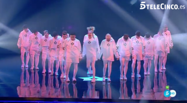 Progenyx durant la seva darrera actuació a Got Talent