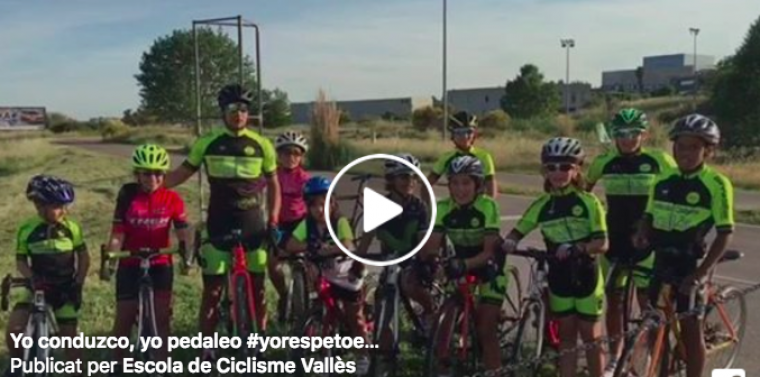 Un vídeo de l'Escola de Ciclisme Vallès es fa viral