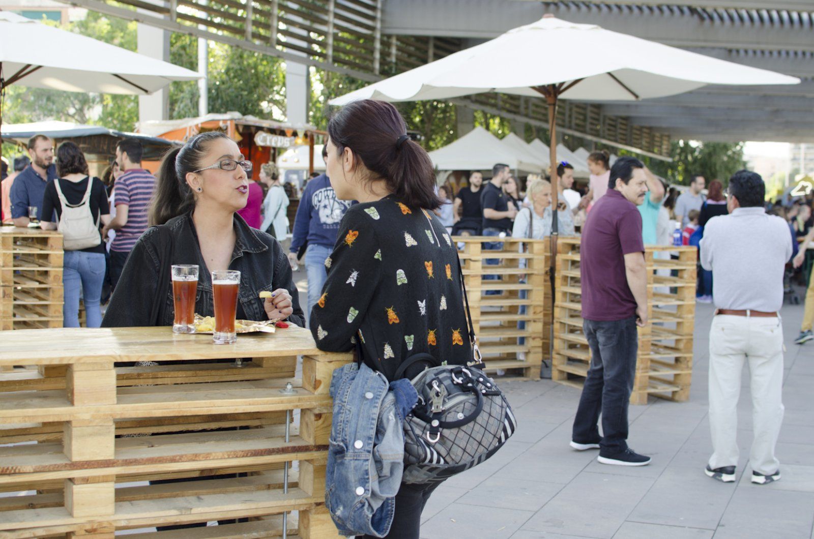 Imatge d'arxiu de la Fira de la Cervesa Artesana i el Formatge a Rubí en el 2017 Imatge d'arxiu de la Fira de la Cervesa Artesana i el Formatge a Rubí en el 2017