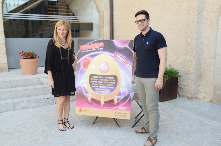 Presentació del cartell del Rubí Random Music Festival 2017