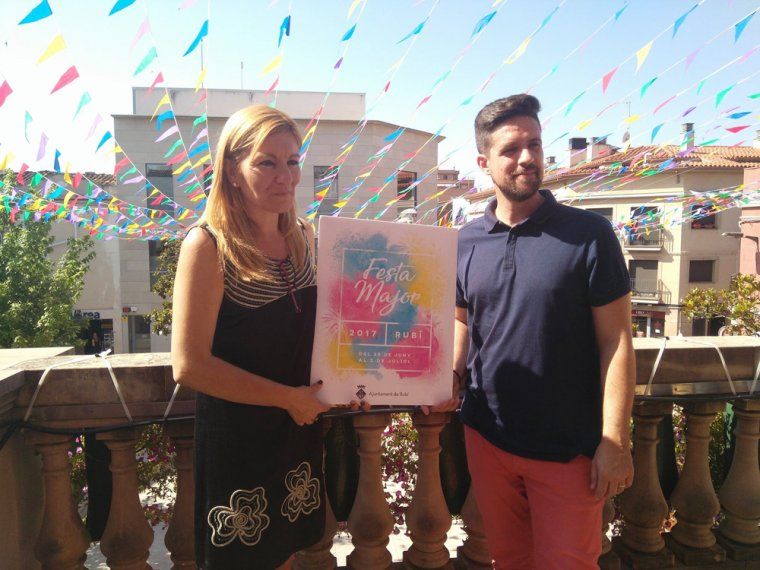 El pregó al balcó de l'ajuntament donarà el tret de sortida a la Festa Major de Rubí 2017