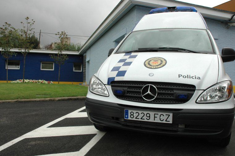 Un dels cotxes de la Policia Local de Rubí