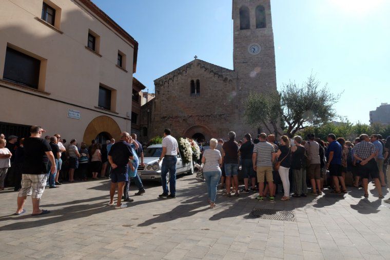 Funeral de les dues víctimes rubinenques a l'atemptat FOTO: Localpres