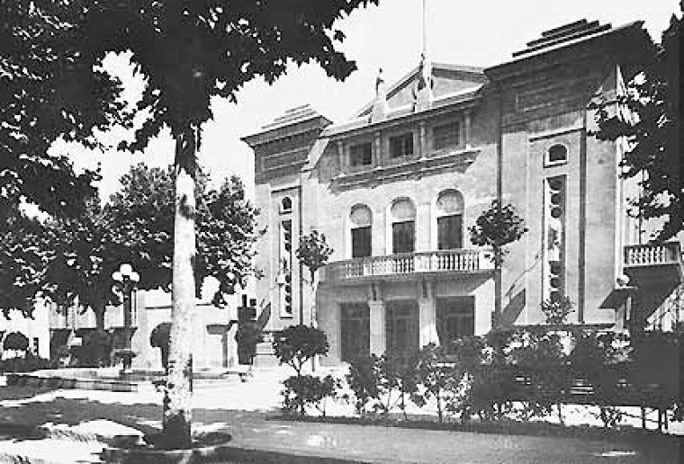 Fotografia del Casino a meitats del segle passat