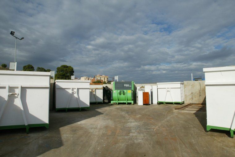 La deixalleria municipal a Cova Solera