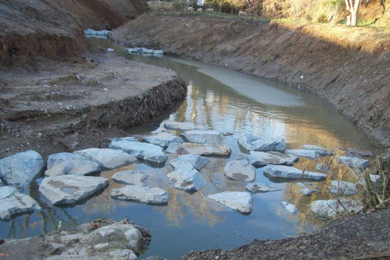 Les tasques de millora del torrent de Ca n'Oriol és previst que finalitzin a finals de març