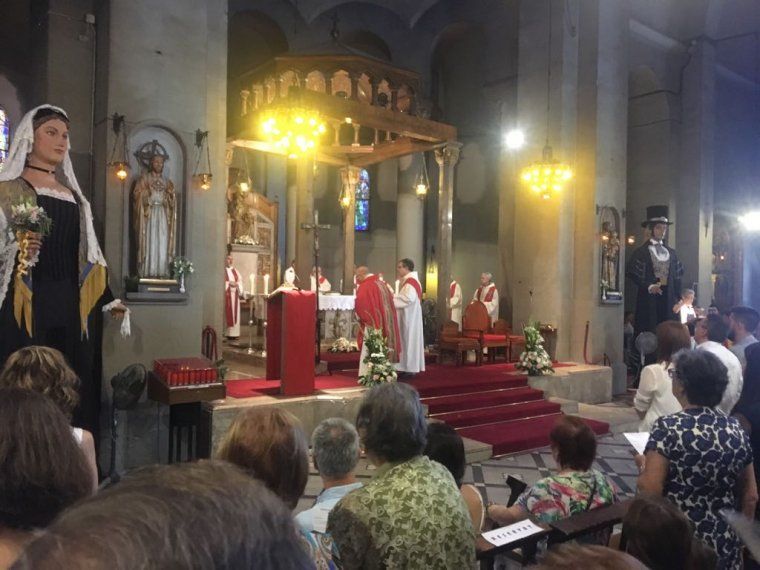 La tradicional Missa solemne de Rubí aplega centenars de persones