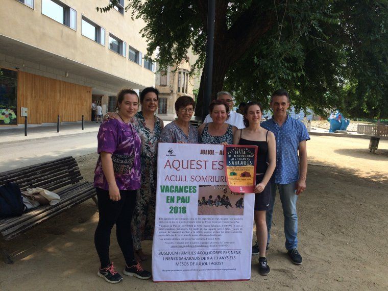 Rubi Solidari amb l'acollida dels nens sahrauís