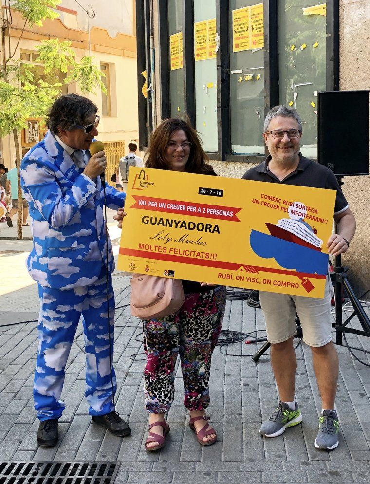 Loly Muelas és la guanyadora del creuer