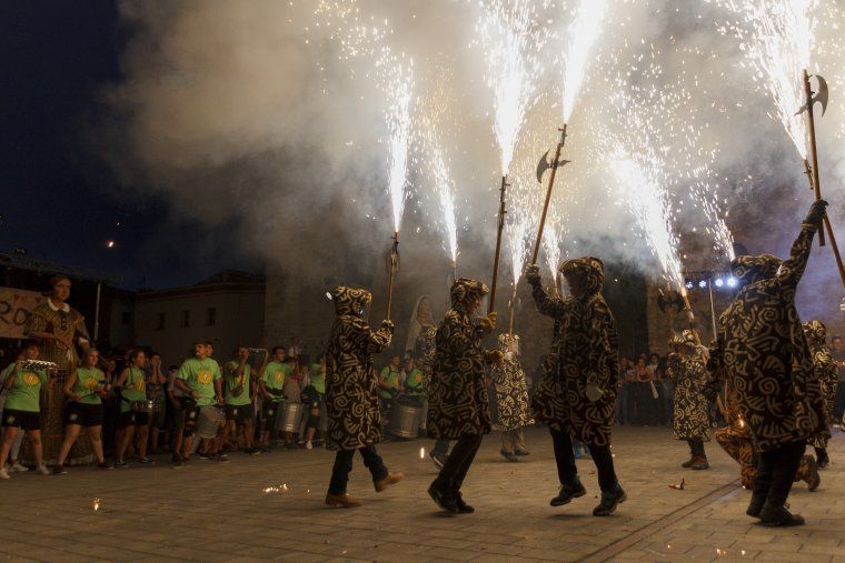 Tocs de Festa i Esclat de Sant Roc l'any passat