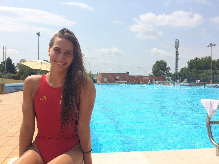 La rubinenca Bea Ortiz al CAR de Sant Cugat