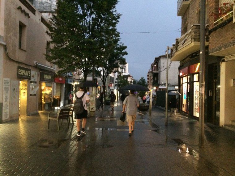Pluja a Rubí