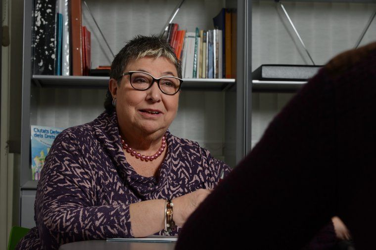 Milagros Calleja és la Síndica Municipal de Greuges de Rubí