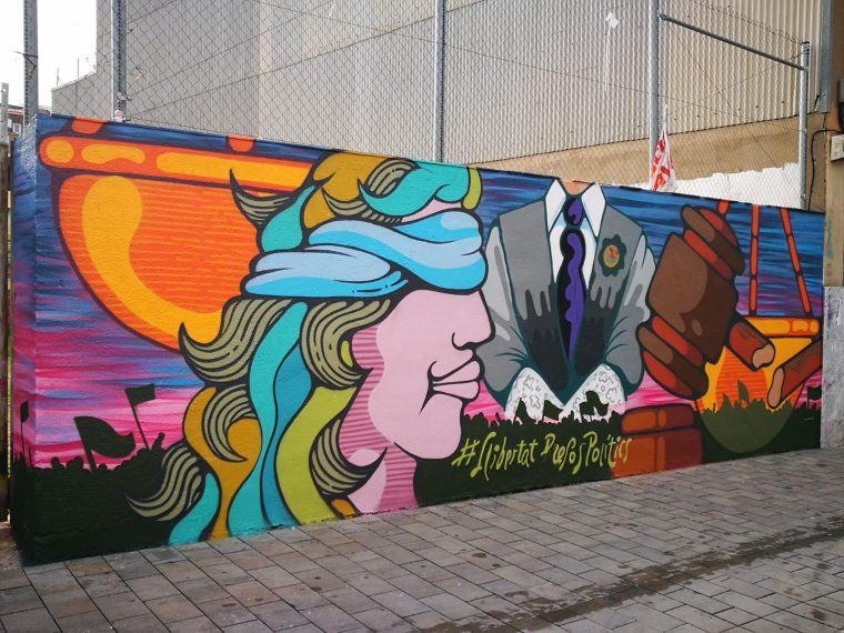 El mural d'Òmnium