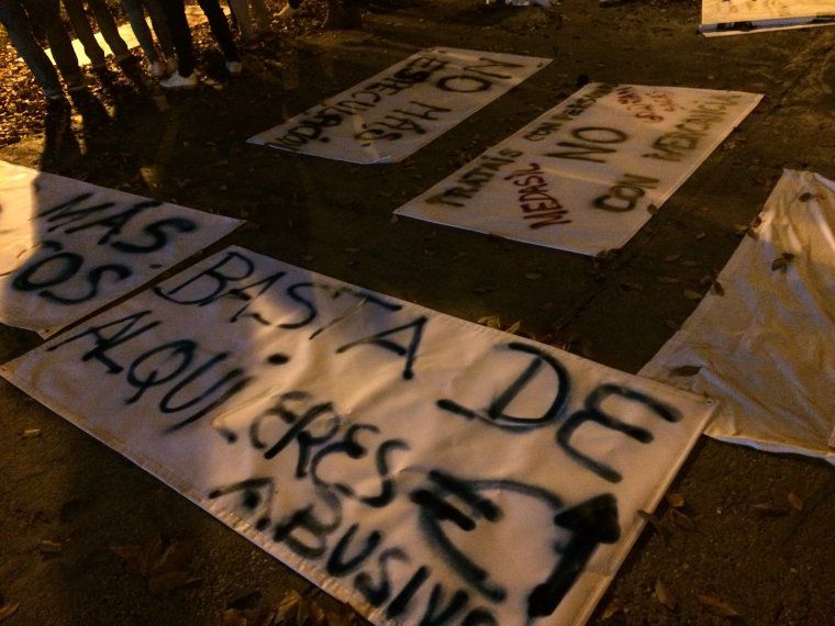 Acte del Sindicat de Lloguer a Sant Jordi Park