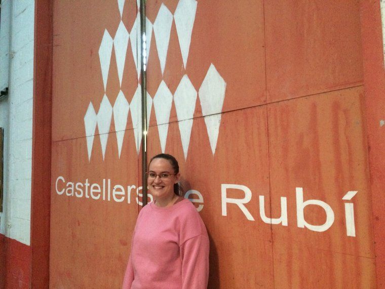 Ana Yepes, nova cap de colla dels Castellers de Rubí