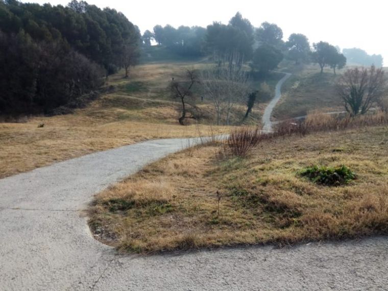 Terrenys del camp de golf de Can Sant Joan