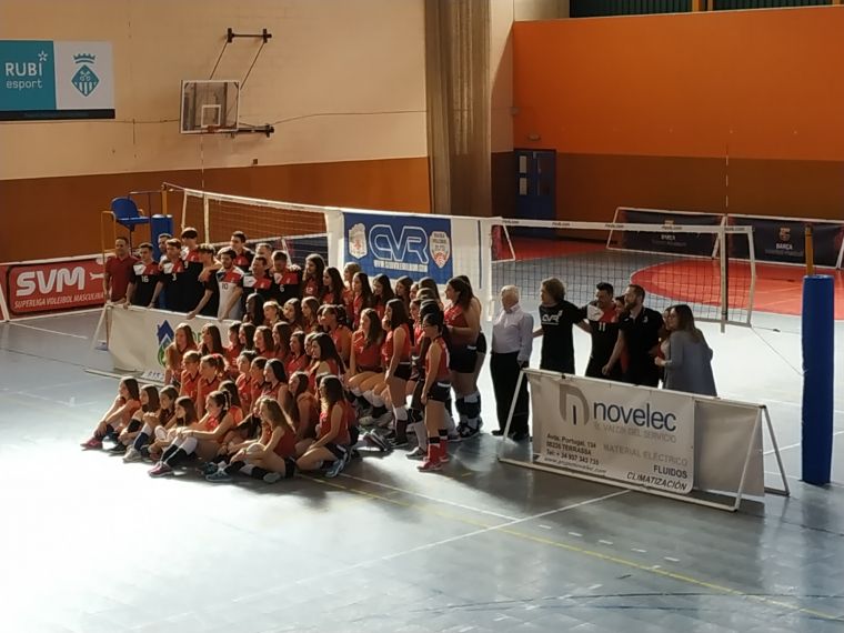 La presentació de tots els equips del Club Voleibol Rubí La presentació de tots els equips del Club Voleibol Rubí