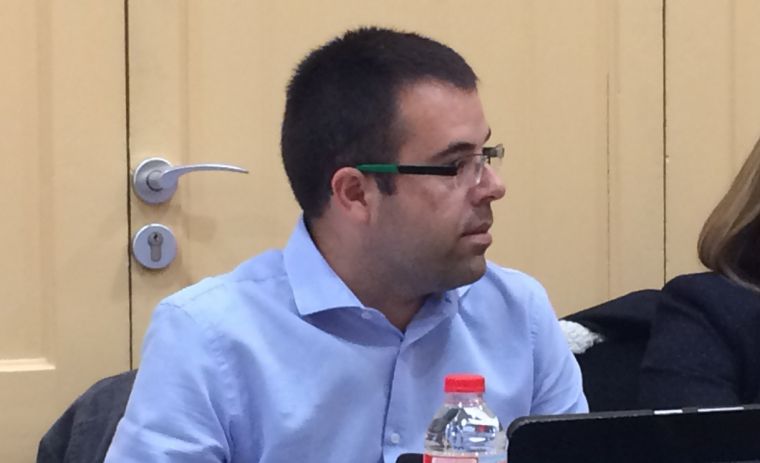 El regidor de Veïns per Rubí (VR), Toni Garcia