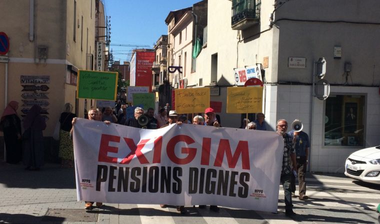 Manifestació del MPD i Rubí Sanitat