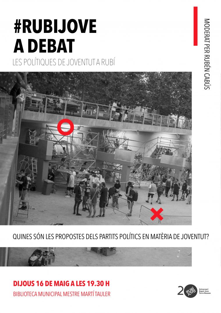 Rubíjove organitza el primer debat de candidats en clau de joventut