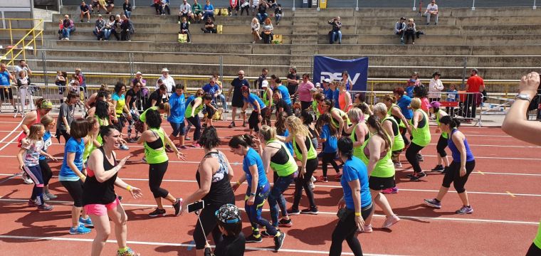 Imatge de la cursa 'Camina, corre i balla contra el càncer infantil' al 2019. FOTO: Cedida