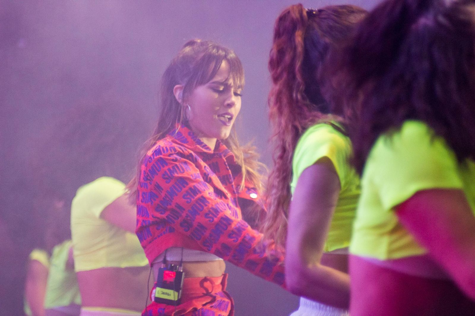 L'artista Aitana en una imatge d'arxiu de Los Primavera Pop a Rubí