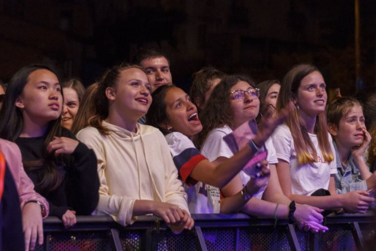 Els concerts de Festa Major apleguen sempre un bon nombre de persones
