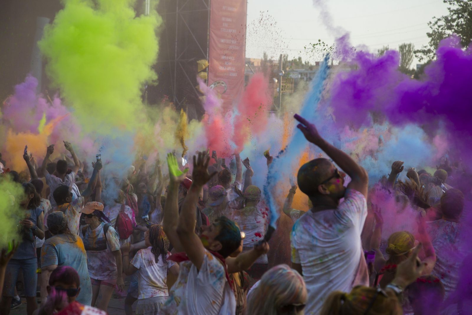Holi Dolly de la Festa Major 2019. FOTO: ARXIU