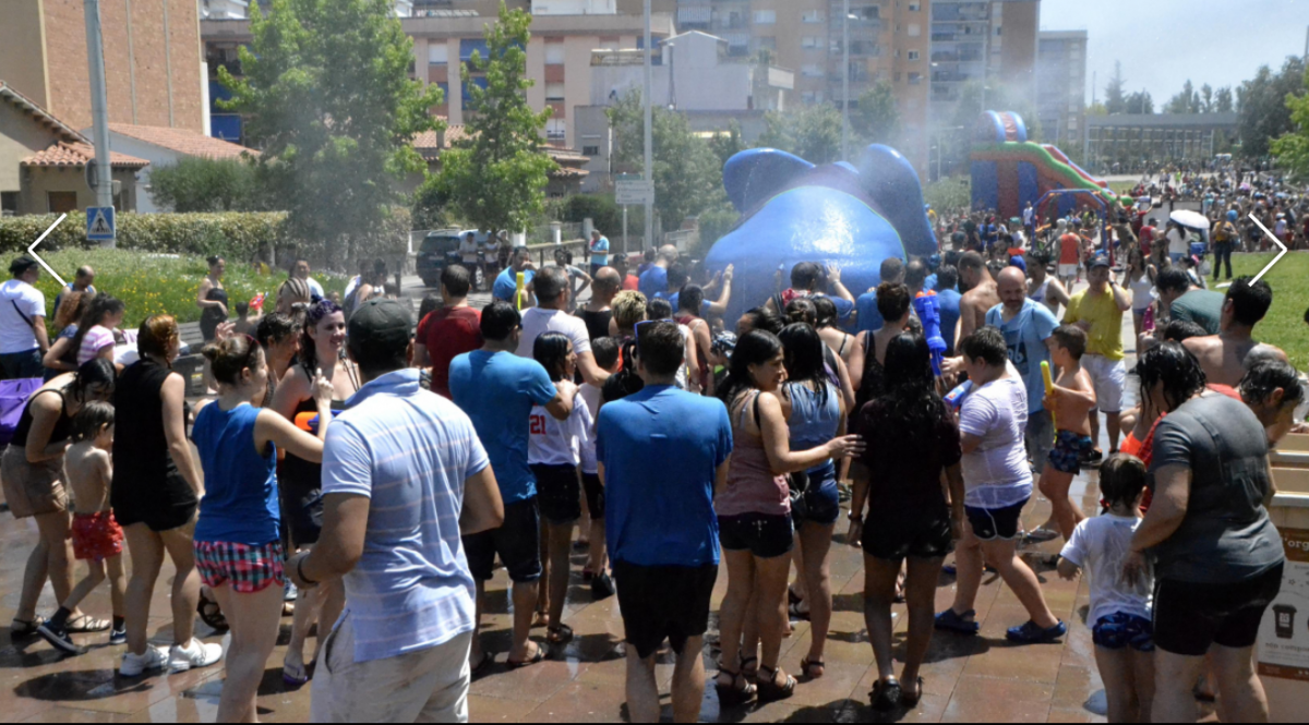Un Correaigües de Festa Major de Rubí