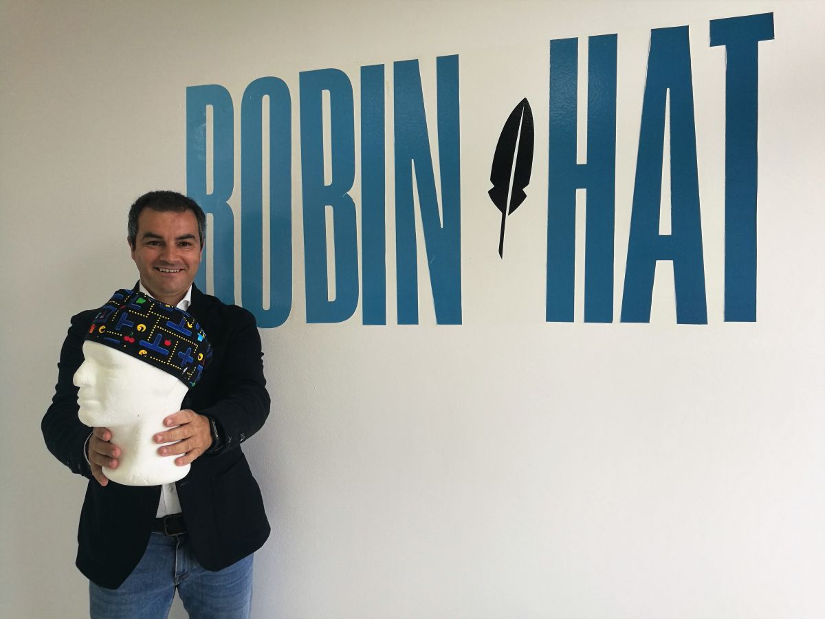 Xavier Garrido, fundador de l'empresa rubinenca Robin Hat