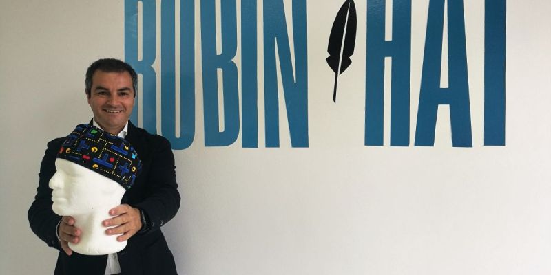 Xavier Garrido, fundador de l'empresa rubinenca Robin Hat