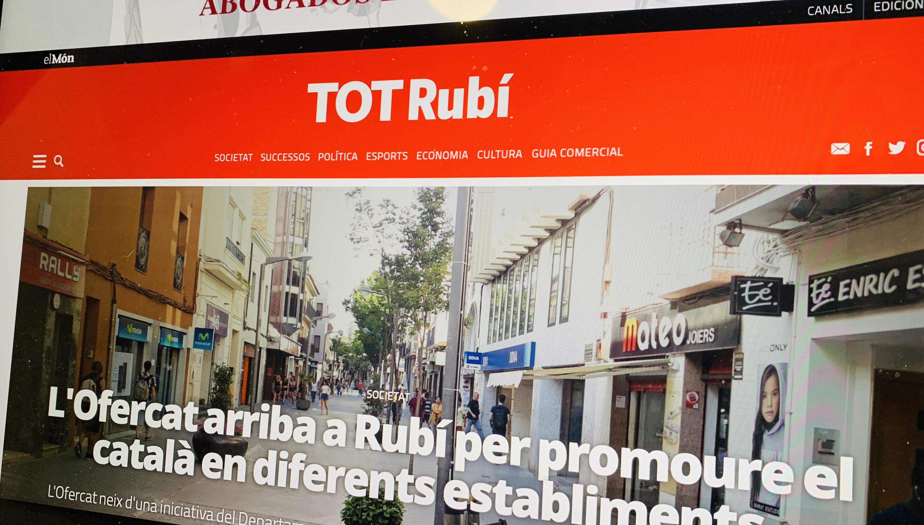 TOT Rubí estrena web TOT Rubí estrena web