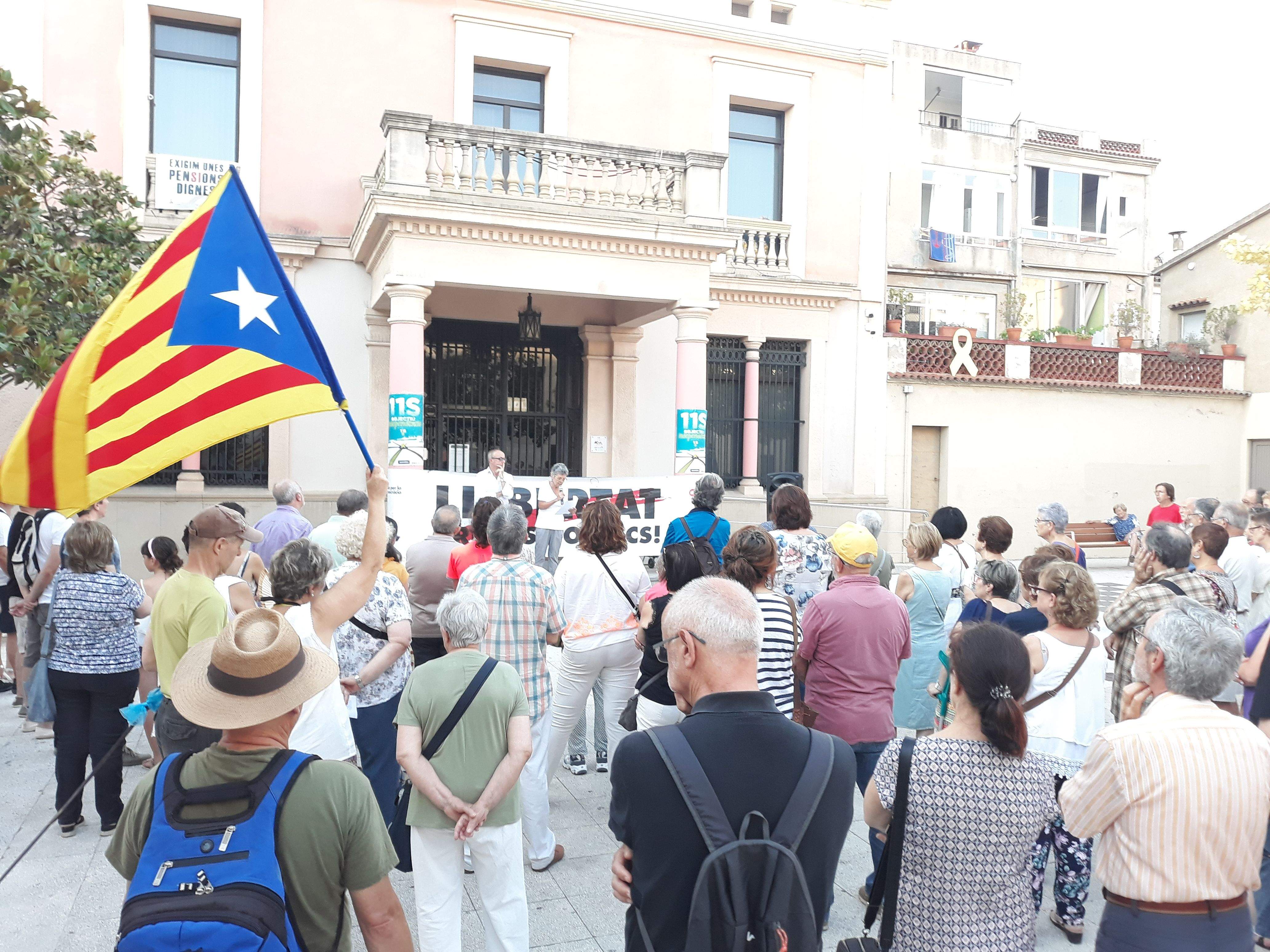 Concentració mes d'agost presos polítics