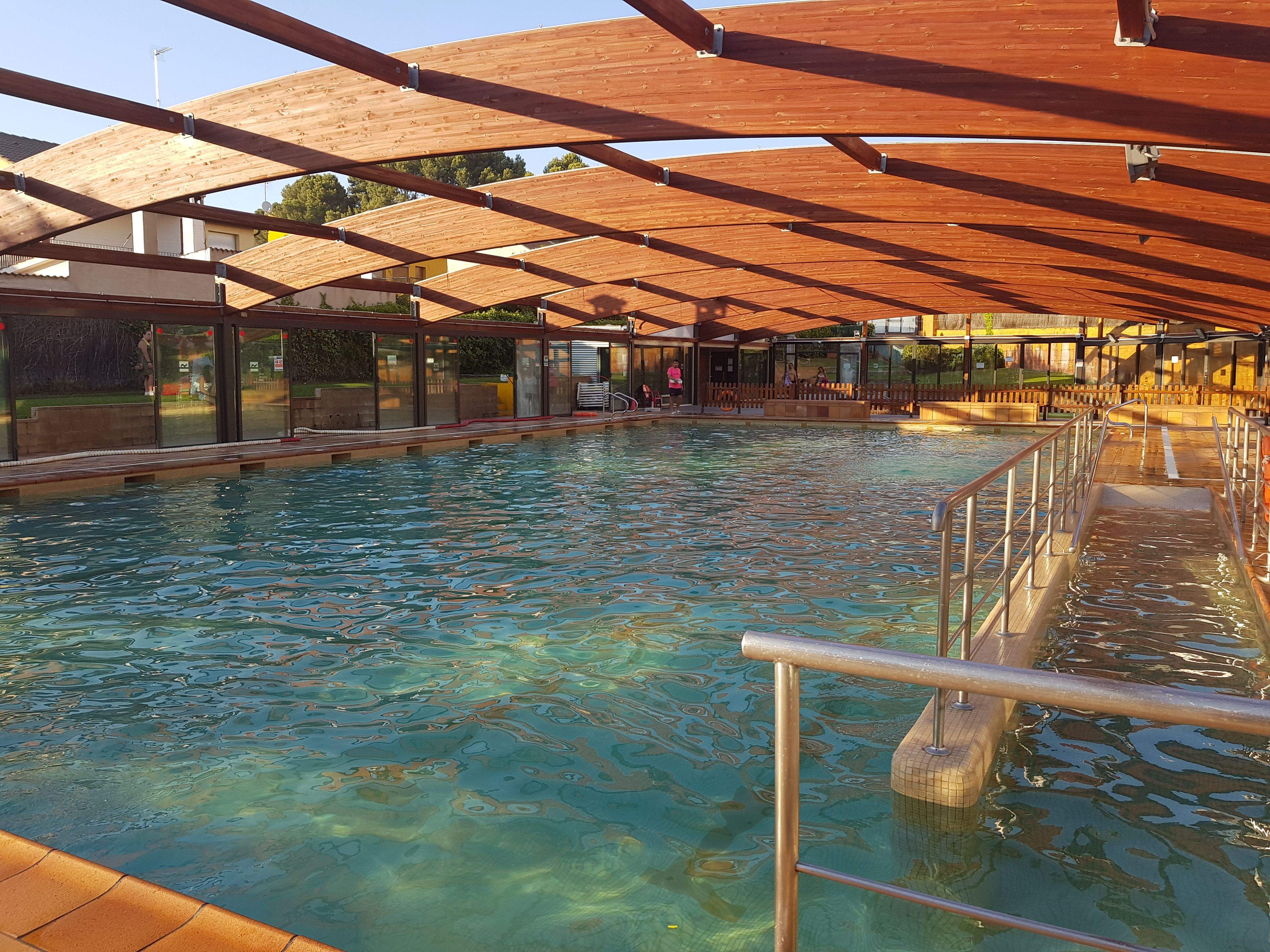 La piscina descoberta del Club Natació Rubí La piscina descoberta del Club Natació Rubí